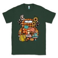 Sports Green farm truck,fall Classic Tee - JahusDesignShop