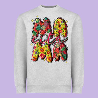 Mamacita Heavyweight Sweatshirt Designed By Jahusdesignshop
