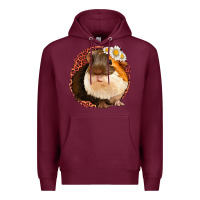 Burgundy Guinea Pig Premium Hoodie - Bettercallsaul
