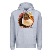 Heather Grey Guinea Pig Premium Hoodie - Bettercallsaul