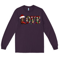 Plum love christmas boots Long Sleeve Tee - AdoDesignShop