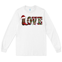 White love christmas boots Long Sleeve Tee - AdoDesignShop