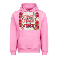 Fuchsia Pink teacher life Urban Hoodie - TumblerDesignByShophia