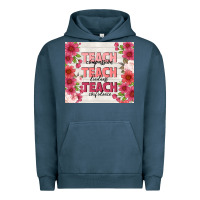 Pigment Midnight Navy teacher life Urban Hoodie - TumblerDesignByShophia