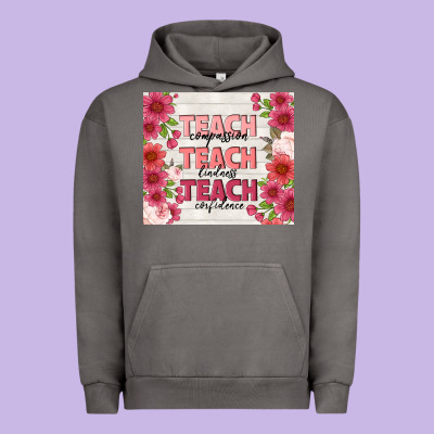 Teacher Life Urban Hoodie Designed By Tumblerdesignbyshophia