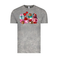 Cloud Rock valentines day roses coffee cups Vintage Tee - AdoDesignShop