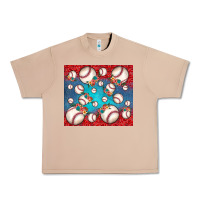 Burro baseball paisley and jean pattern Urban Heavy Tee - JahusDesignShop