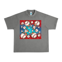 Tornado baseball paisley and jean pattern Urban Heavy Tee - JahusDesignShop