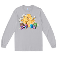 Moon Dust chicks eggs daisy easter Long Sleeve Tee - Artiststas
