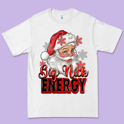 Premium Tee big nick energy santa claus