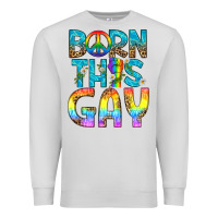 Dove Grey Western Born This Gay Premium Sweatshirt - BundleAndBundleShop