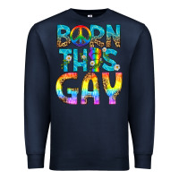 Navy Western Born This Gay Premium Sweatshirt - BundleAndBundleShop