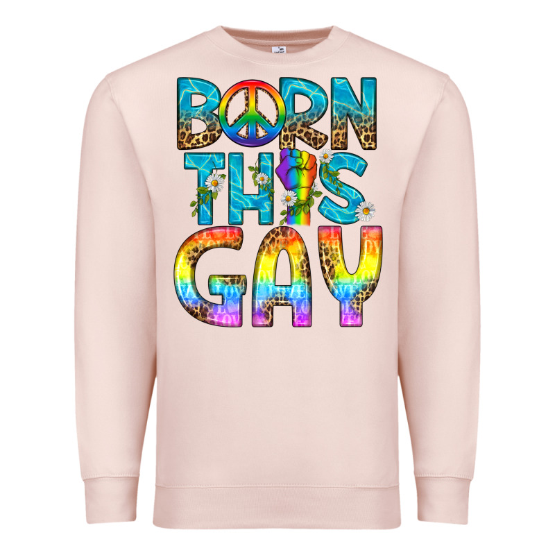 Western Born This Gay Premium Sweatshirt by BundleAndBundleShop | Teevron
