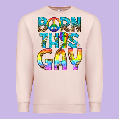 Western Born This Gay Premium Sweatshirt Designed By Bundleandbundleshop