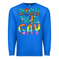 True Royal Western Born This Gay Premium Sweatshirt - BundleAndBundleShop