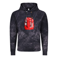 Cloud Black red bat backpack fa element Vintage Hoodie - FaDigitalArtStudio