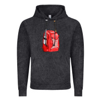 Vintage Black red bat backpack fa element Vintage Hoodie - FaDigitalArtStudio
