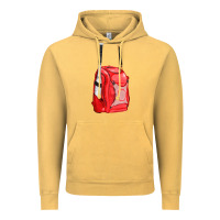 Vintage Mustard red bat backpack fa element Vintage Hoodie - FaDigitalArtStudio