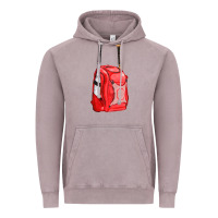 Vintage Zinc red bat backpack fa element Vintage Hoodie - FaDigitalArtStudio