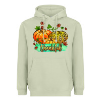 Matcha thankful pumpkins with glitter Heavyweight Hoodie - MaliasSmallBusiness