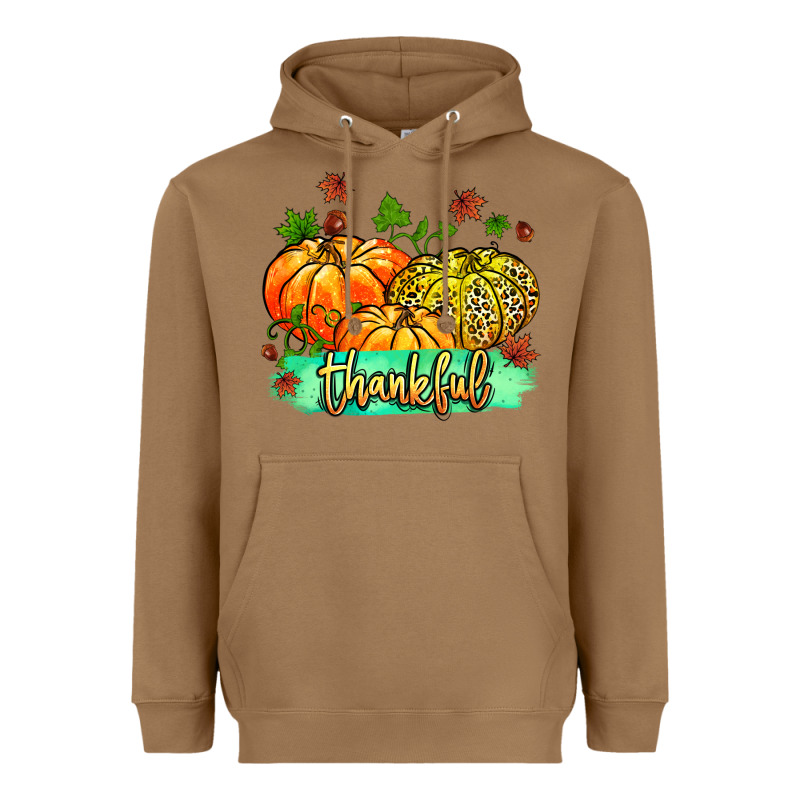 Thankful Pumpkins With Glitter Heavyweight Hoodie by MaliasSmallBusiness | Teevron