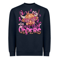 Navy save the udders Heavyweight Sweatshirt - AdoDesignShop