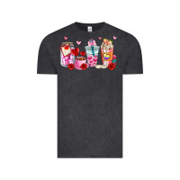 Vintage Black valentines day coffee cup Vintage Tee - AdoDesignShop