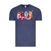 Vintage Denim valentines day coffee cup Vintage Tee - AdoDesignShop