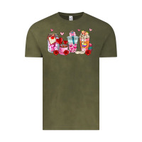 Vintage Olive valentines day coffee cup Vintage Tee - AdoDesignShop