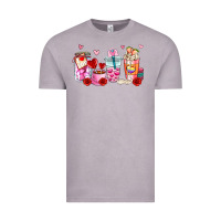 Vintage Zinc valentines day coffee cup Vintage Tee - AdoDesignShop