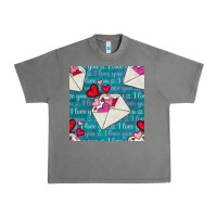 Tornado valentines day envelope with hearts Urban Heavy Tee - BundleAndBundleShop