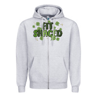 Heather Grey fit shaced Zipper Hoodie - MaliasSmallBusiness
