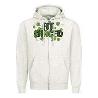 Oatmeal Heather fit shaced Zipper Hoodie - MaliasSmallBusiness