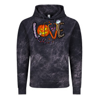 Cloud Black love halloween Vintage Hoodie - CowhideDigitalArt