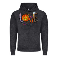 Vintage Black love halloween Vintage Hoodie - CowhideDigitalArt