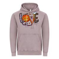 Vintage Zinc love halloween Vintage Hoodie - CowhideDigitalArt