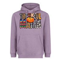 Lavender Thankful Mama Heavyweight Hoodie - MaliasSmallBusiness