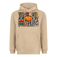 Mushroom Thankful Mama Heavyweight Hoodie - MaliasSmallBusiness