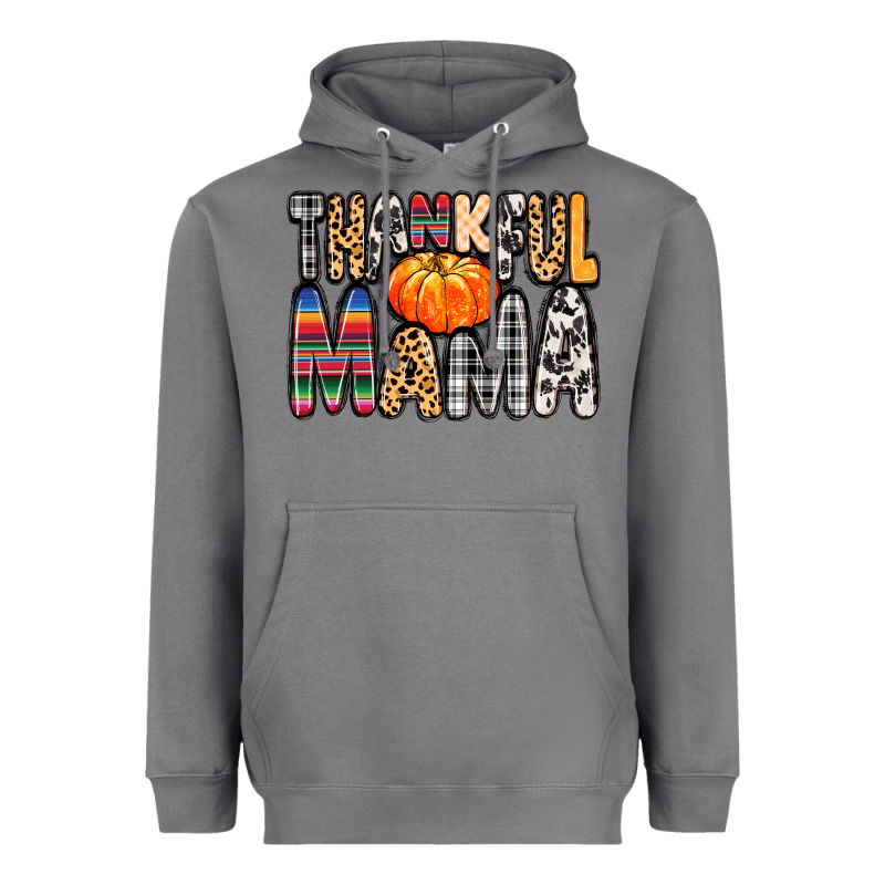 Thankful Mama Heavyweight Hoodie by MaliasSmallBusiness | Teevron