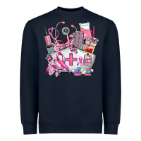 Navy nurse  and cancer Heavyweight Sweatshirt - AdoDesignShop