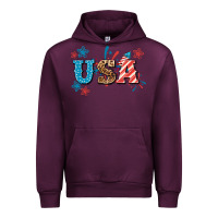 Mauve Wine USA 4th of july Urban Hoodie - HowdyJamesFarm