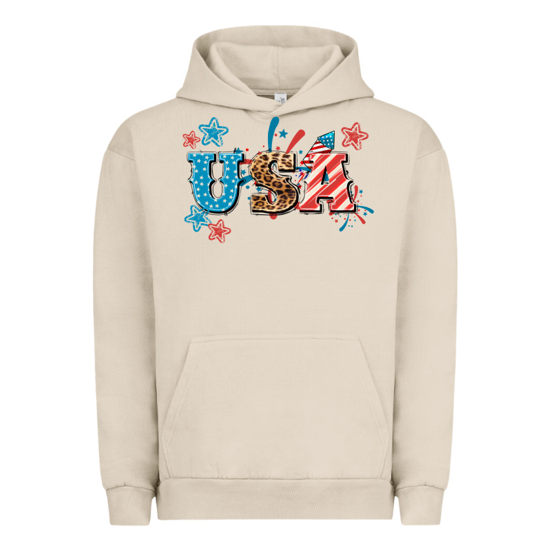 Usa 4th Of July Urban Hoodie by HowdyJamesFarm | Teevron