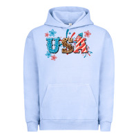 Pigment Grape Ice USA 4th of july Urban Hoodie - HowdyJamesFarm