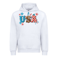 White USA 4th of july Urban Hoodie - HowdyJamesFarm