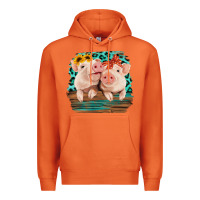 Carrot Cute Couple Pigs Premium Hoodie - Bettercallsaul