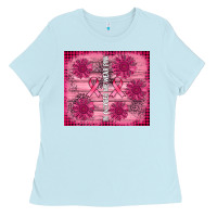 Baby Blue in october we wear pink Ladies Tee - AdoDesignShop