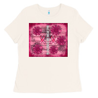 Bone in october we wear pink Ladies Tee - AdoDesignShop