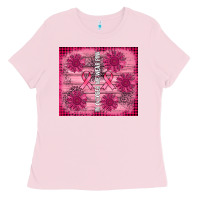 Bubblegum Pink in october we wear pink Ladies Tee - AdoDesignShop