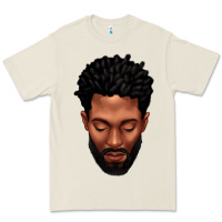 Bone bearded black man portrait Premium Tee - texasbilliewilder