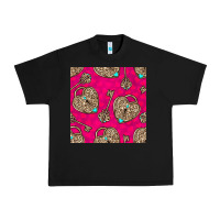 Black valentines day lock and key seamless pattern Urban Heavy Tee - BundleAndBundleShop
